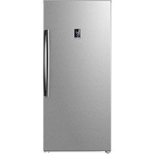 Midea 21-cu. ft. Stainless Steel Upright Freezer