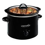 Crockpot® 2-Quart Classic Black Slow Cooker