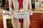 Crock-Pot 2.5 Quart Compact Slow Cooker - White/Blue