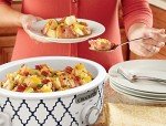 Crock-Pot 2.5 Quart Compact Slow Cooker - White/Blue