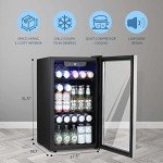 Antarctic Star 120 Can Beverage Cooler Fridge