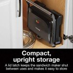 Compact Panini Press & Indoor Grill, 1000W