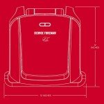 George Foreman 4-Serving Electric Grill and Panini Press