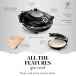 PIEZANO Electric 12-Inch Indoor Pizza Oven