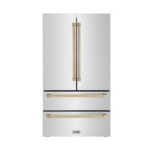 ZLINE 36" French Door Refrigerator with Ice Maker