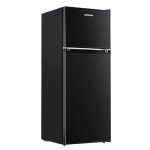 Upstreman 4.0 Cu.Ft. Double Door Mini Fridge