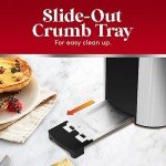 Elite Gourmet Long Slot 4-Slice Toaster