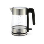 AmazonBasics 1.0 Liter Electric Glass Kettle