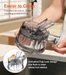 Cold Press Masticating Juicer with 5" Chute