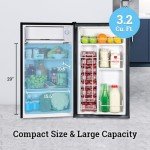 Igloo 3.2 Cu.Ft. Compact Refrigerator with Freezer