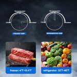 Top Freezer Stainless Steel Refrigerator, 14.2 Cu Ft