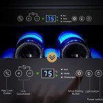 BODEGA 15-Inch Mini Wine Fridge, 31 Bottles