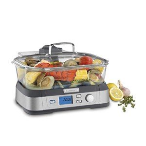 Cuisinart Digital Glass Steamer - Stainless Steel
