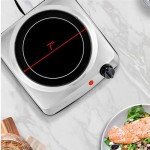 OVENTE 1000W Infrared Single Burner Hot Plate