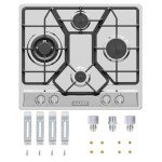 Empava 24" Gas Cooktop with 4 Burners