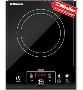 Mueller RapidTherm Portable Induction Cooktop Burner 1800W