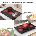 30-inch VBGK Electric Cooktop with 5 Burners
