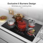30-inch VBGK Electric Cooktop with 5 Burners