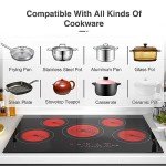 30-inch VBGK Electric Cooktop with 5 Burners