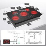 30-inch VBGK Electric Cooktop with 5 Burners
