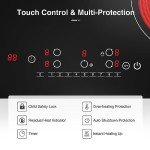 30-inch VBGK Electric Cooktop with 5 Burners