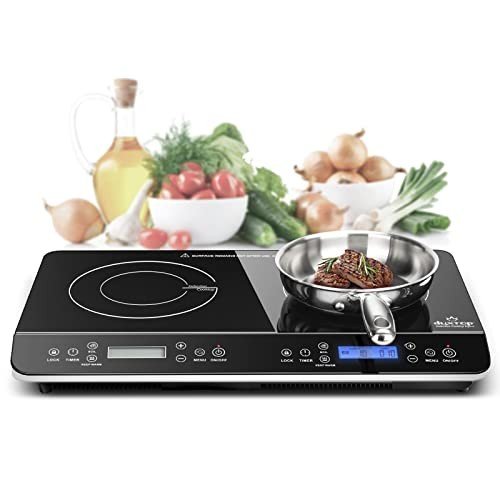 Duxtop 1800W Double Induction Cooktop Burner