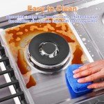 AMZCHEF 36" Gas Cooktop with 5 Italian Burners