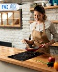Empava 12-Inch Induction Cooktop with 2 Burners
