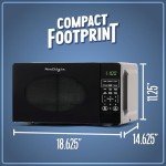 Nostalgia Retro Countertop Microwave Oven - 0.7 cu ft