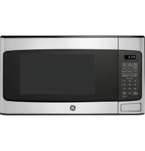 GE 950-Watt Compact Microwave Oven in Stainless Steel
