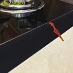 Silicone Kitchen Gap Cover - 2 Pack (Black)