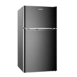 BANGSON Black Mini Fridge with Freezer - 3.2 CU.FT