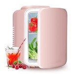 YSSOA 4L Portable Mini Fridge - Pink