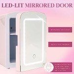 Paris Hilton Mini Beauty Fridge with LED Light