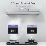 FIREGAS 30-Inch Convertible Stainless Steel Range Hood