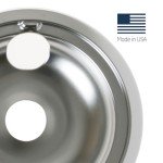 GE Chrome Drip Pan Kit for Electric Stoves