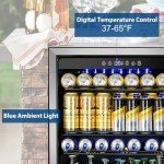 24-Inch Outdoor Refrigerator with Wheels for Beverages