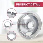 Cozzivita Electric Stove Burner Drip Pan Set