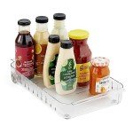 YouCopia Rolling Refrigerator Organizer with Adjustable Dividers