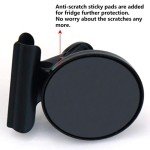 Heavy-Duty Black Magnetic Clips - 12 Pack