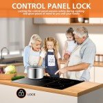 KPUY 36-Inch 5-Burner Induction Cooktop