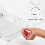 YouCopia Rolling Refrigerator Organizer with Adjustable Dividers