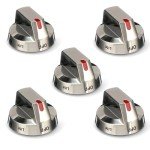 Samsung Gas Range Oven Knob Replacement - 5 Pack