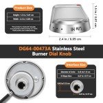 Samsung Range Oven Burner Control Knob Replacement (5pcs)