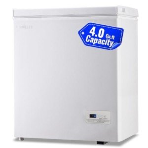 Demuller 4.0 Cu.ft Compact Chest Freezer with Baskets