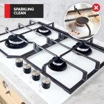 100 Pack Round Aluminum Foil Gas Burner Liners