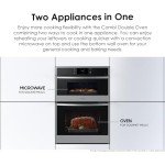 SAMSUNG 30" Black Stainless Steel Oven Microwave Combo