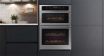 SAMSUNG 30" Black Stainless Steel Oven Microwave Combo