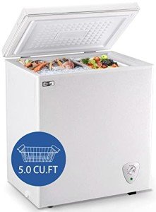 5.0 Cu. Ft. Compact Deep Chest Freezer