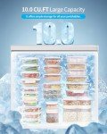 TABU 10.0 Cu. Ft. Large Chest Freezer